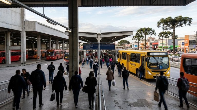 Araucária terá reforma de R$ 26 milhões no Terminal Central de Ônibus